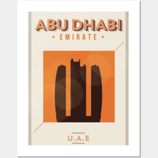 Abu Dhabi poster Posters and Art